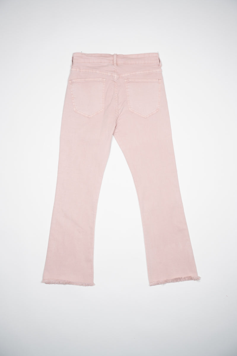 FELINE SOFT PINK BOOTCUT 7/8 BROEK