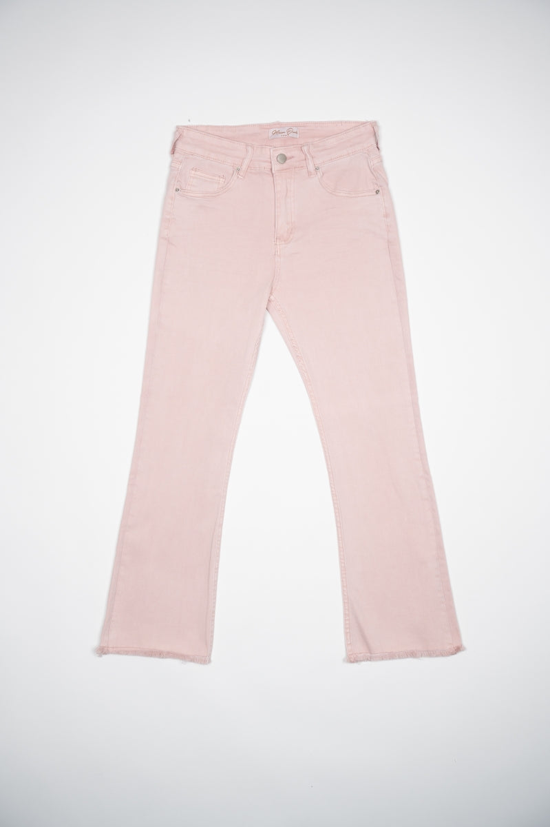 FELINE SOFT PINK BOOTCUT 7/8 BROEK
