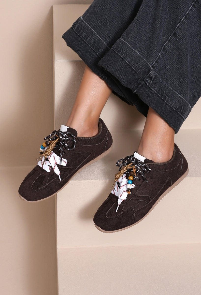 BO-JILL SNEAKER DONKERBRUIN