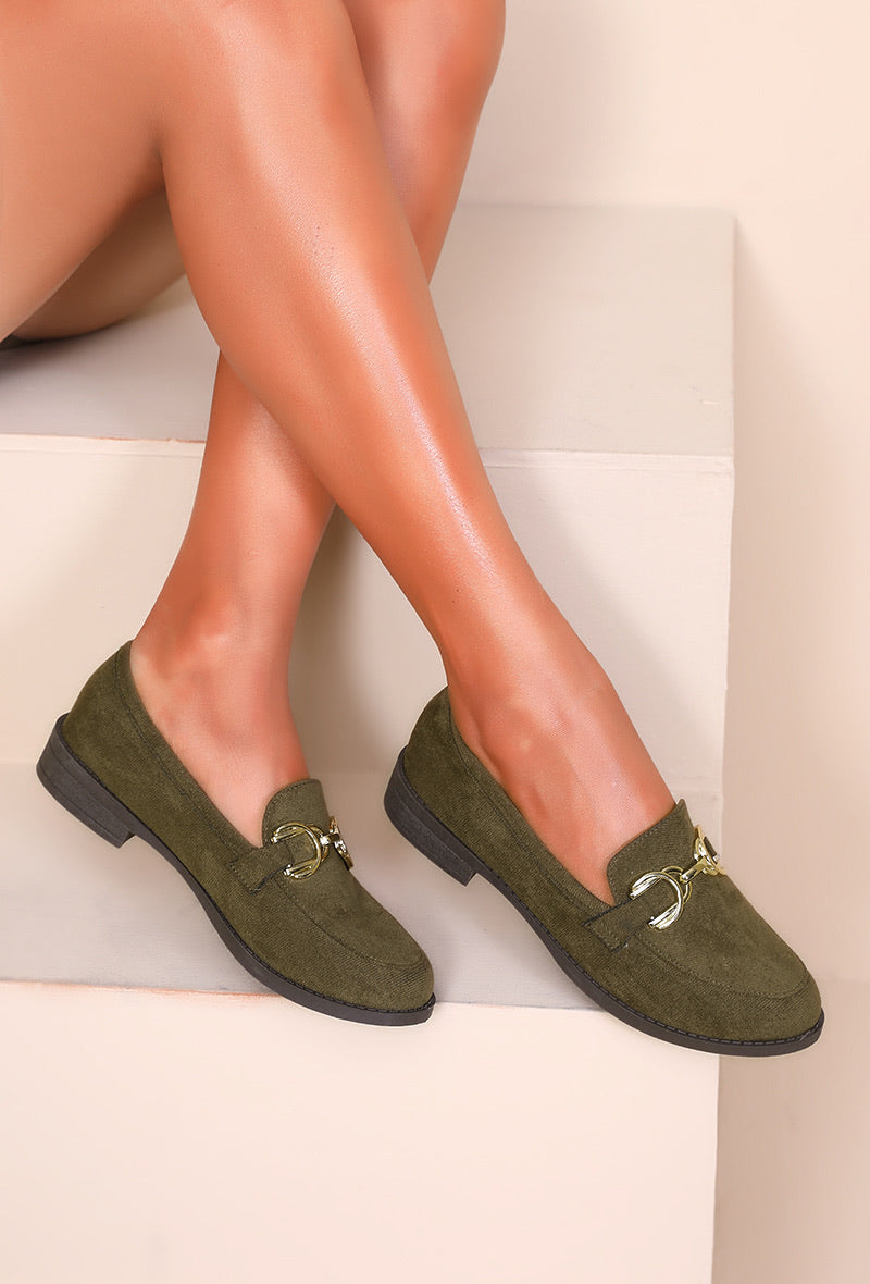 BRANDIEN LOAFERS KAKI