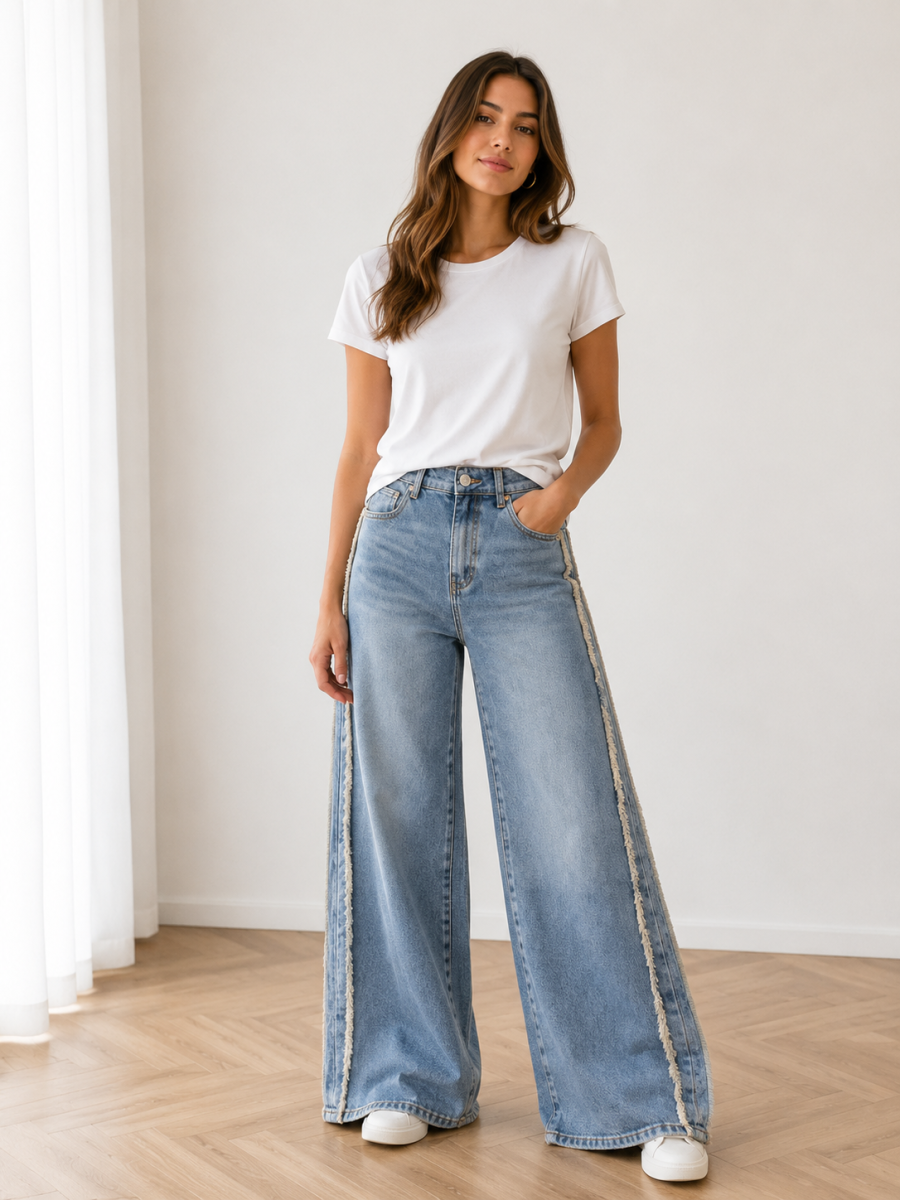 CORLINE WIDE LEG JEANS