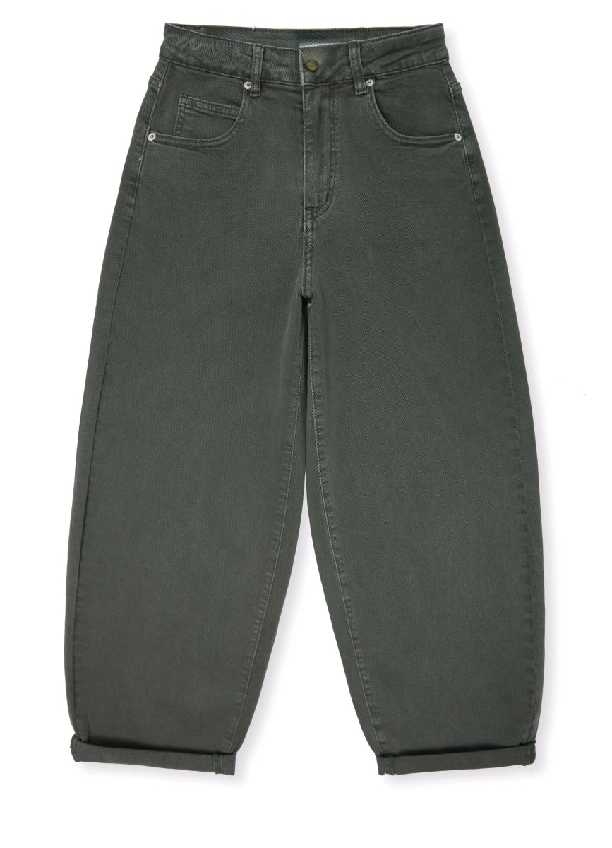 CAREN BALLOON JEANS KAKI