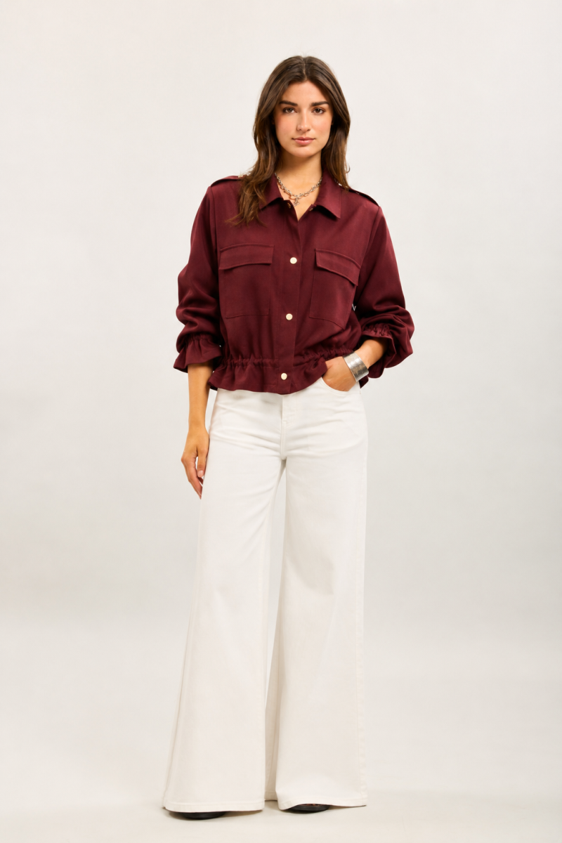 ELKE JASJE BURGUNDY