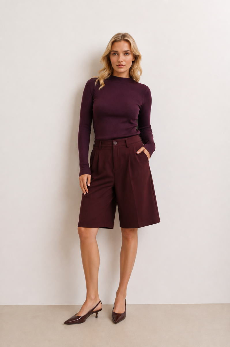 EBBA PULL BURGUNDY
