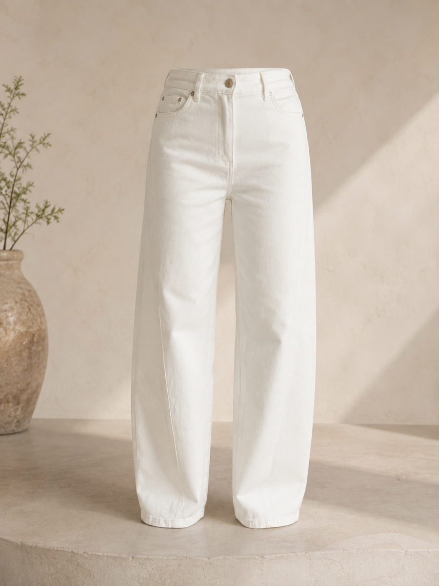 WITTE BARREL JEANS JEWELLY