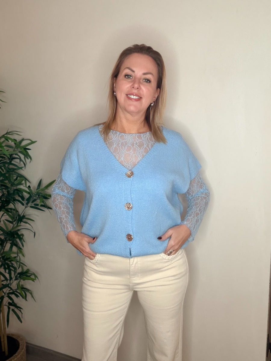 FLEUR KANTJE TU BLAUW