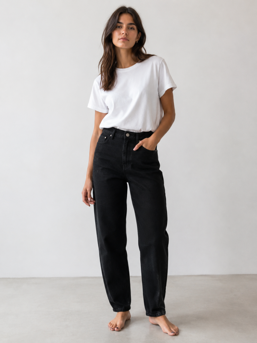 POMME BARREL BROEK ZWART
