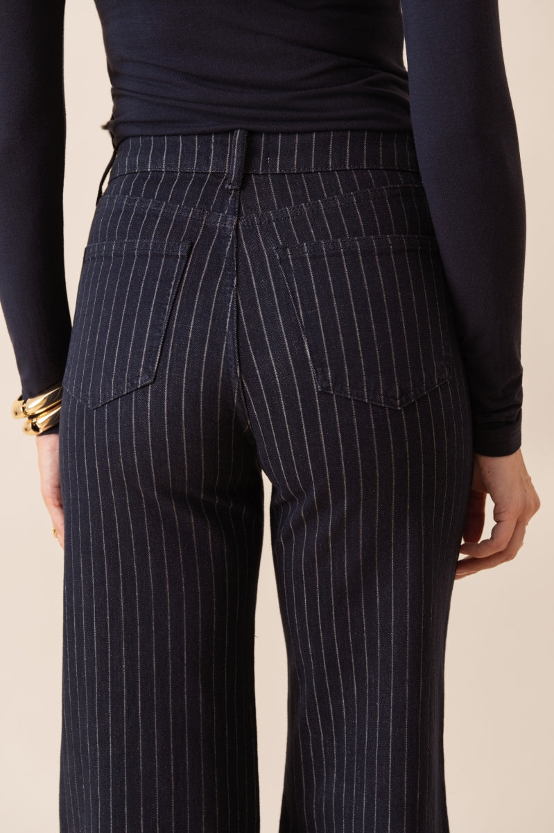 LEONA CHIC PINSTRIPE JEANS