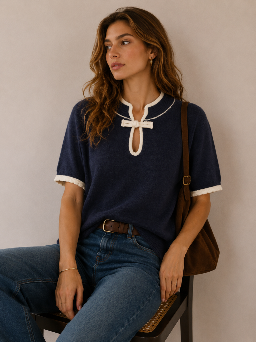 LOTTIE TU PULL NAVY