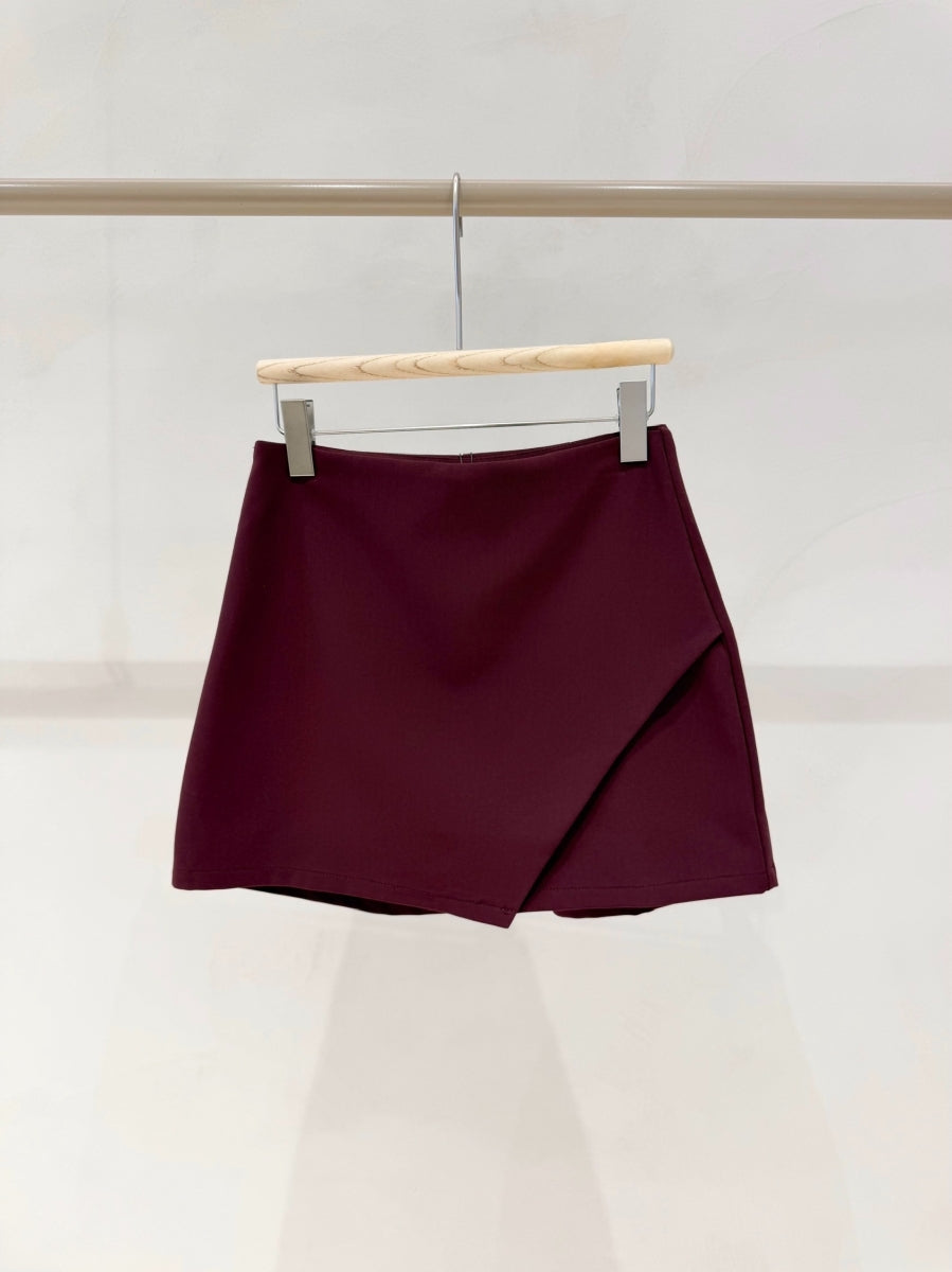OZALIE SKORT BURGUNDY