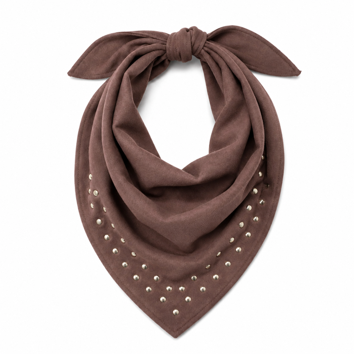 PHILIPPA STUDDED TRIANGLE SJAAL CAFE