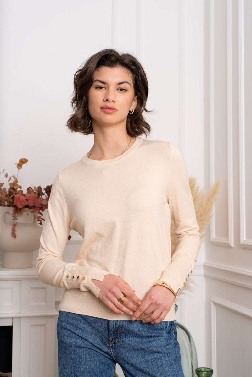 JULA PULL BEIGE