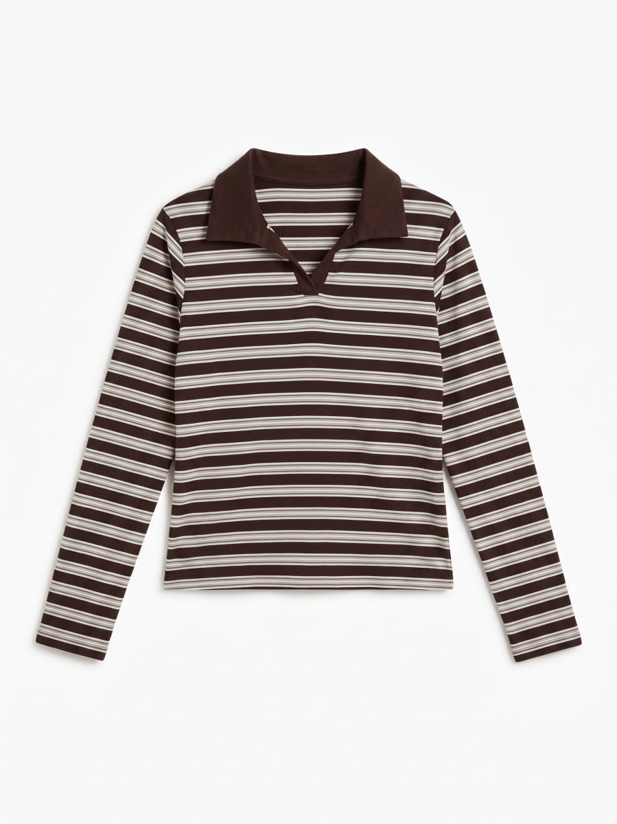 MELISSA POLO PULL BRUIN