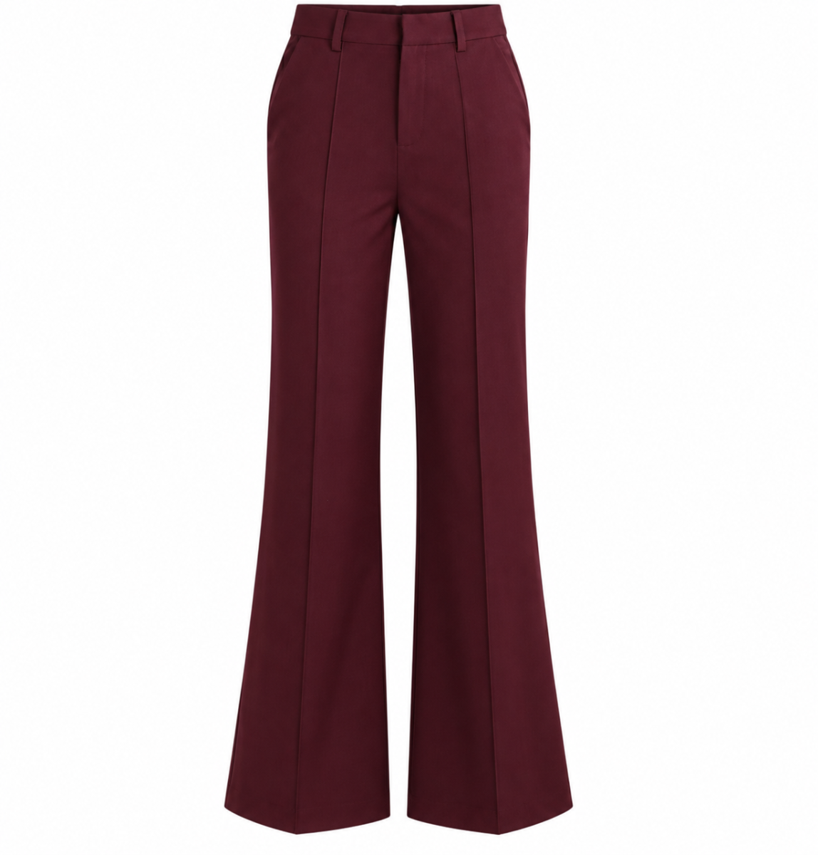 REILY GEKLEEDE BROEK PLUM