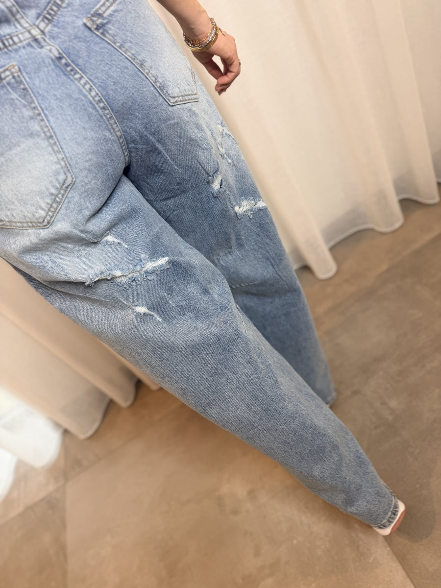 GRACE JEANS WIDE LEG BROEK