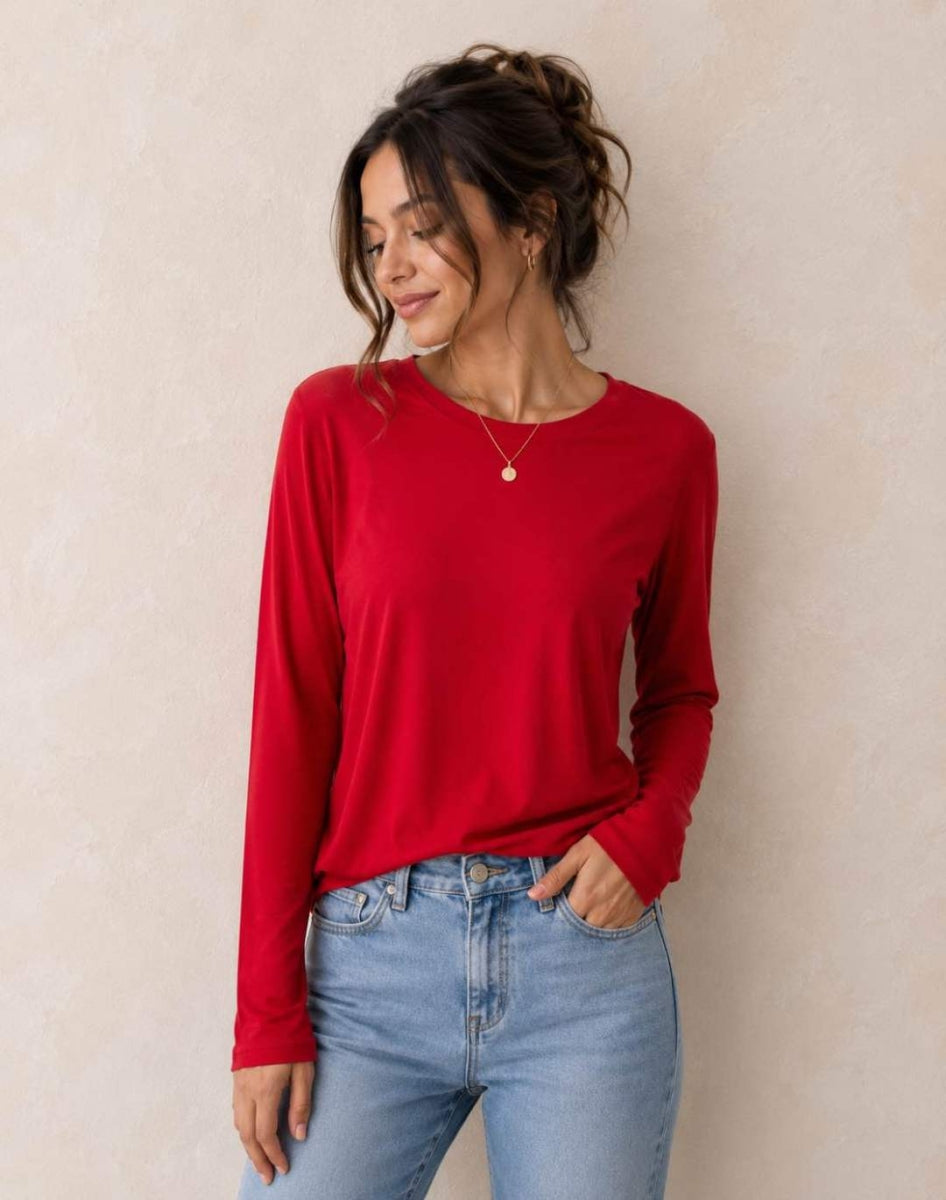 RAVENA TU LONG SLEEVE ROOD