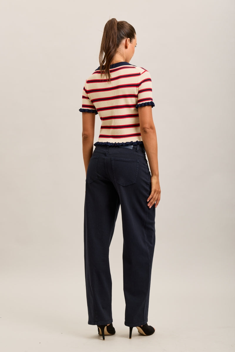 OZGE BROEK BALLOON NAVY