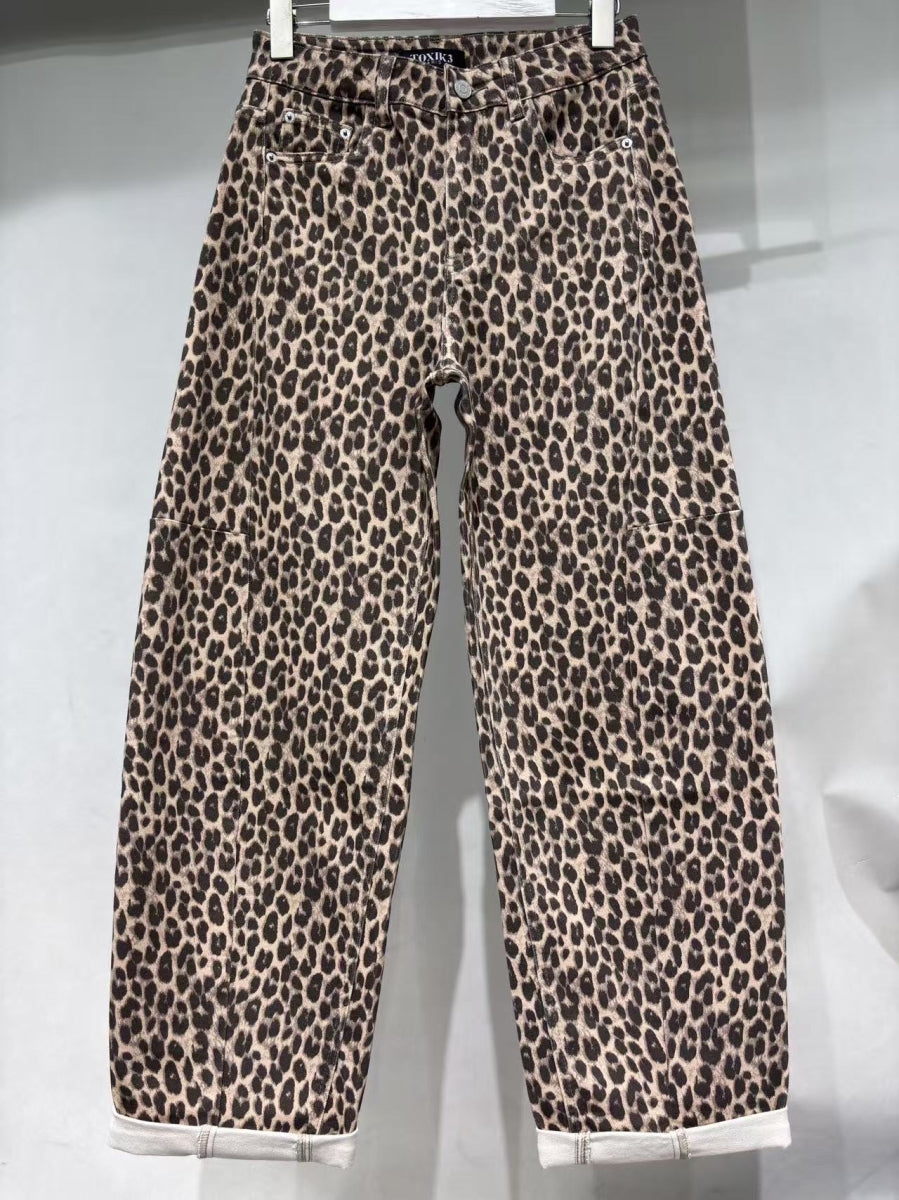 OREENA BROEK LEOPARD