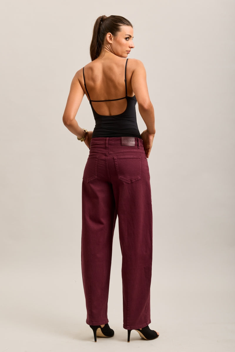OLGAN BALLOON BURGUNDY