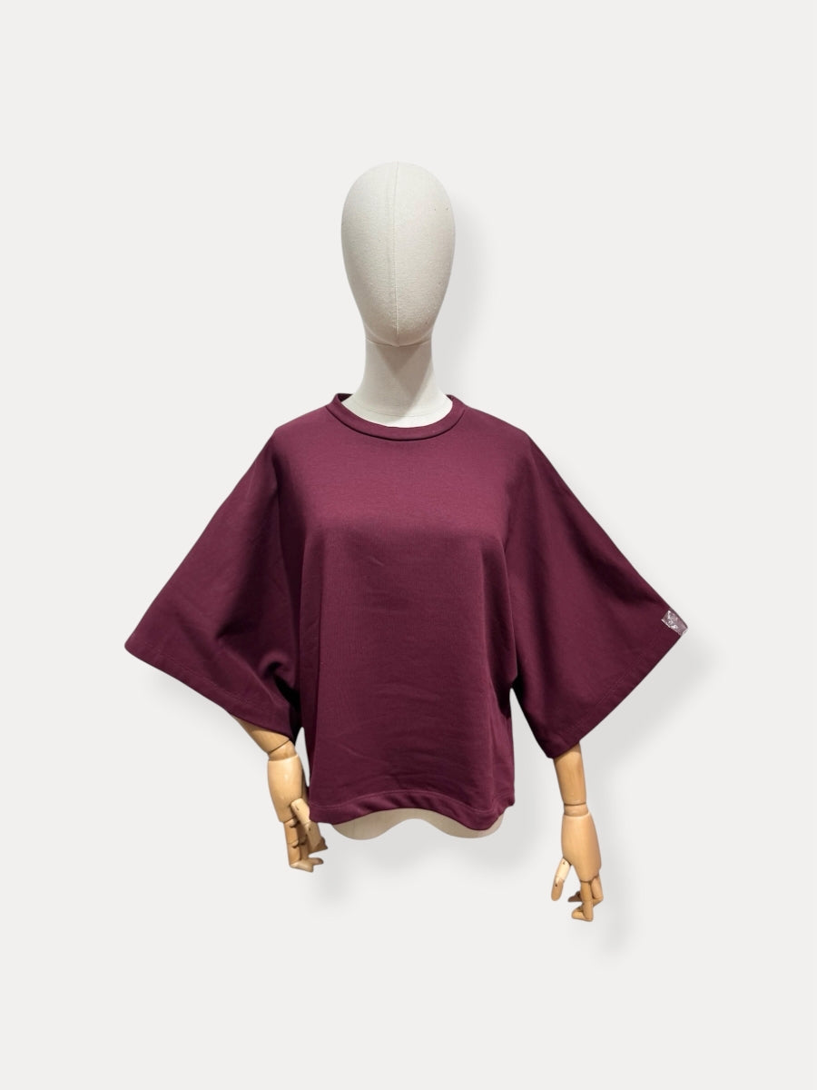 ZONNE TU PULL BURGUNDY