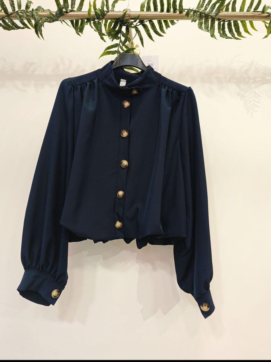 FLO TU BLOUSE NAVY