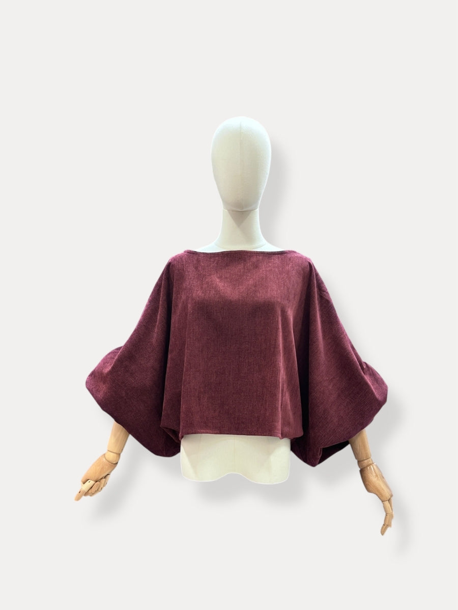 FADIA TU PULL BORDEAUX