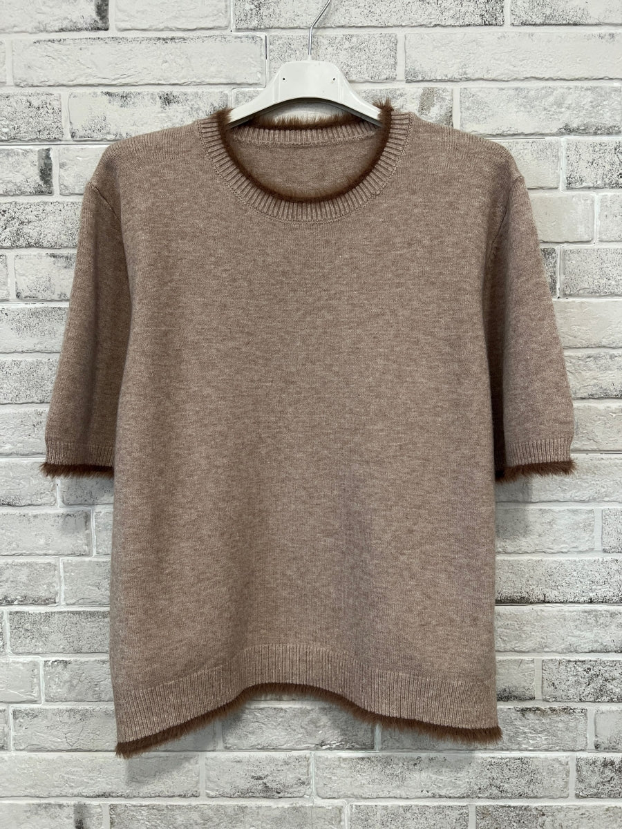 SCOTTIE TU PULL TAUPE