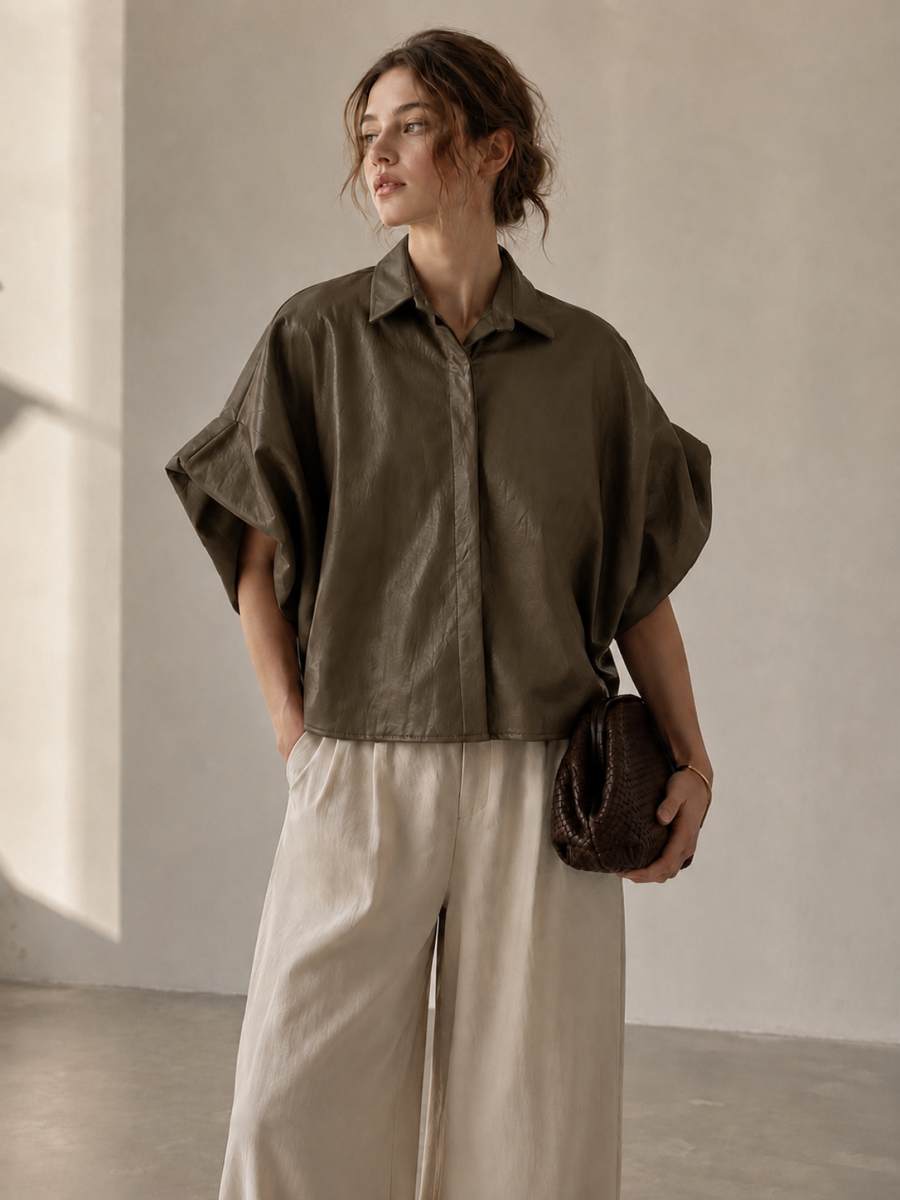 SARAI TU BLOUSE CHOCO
