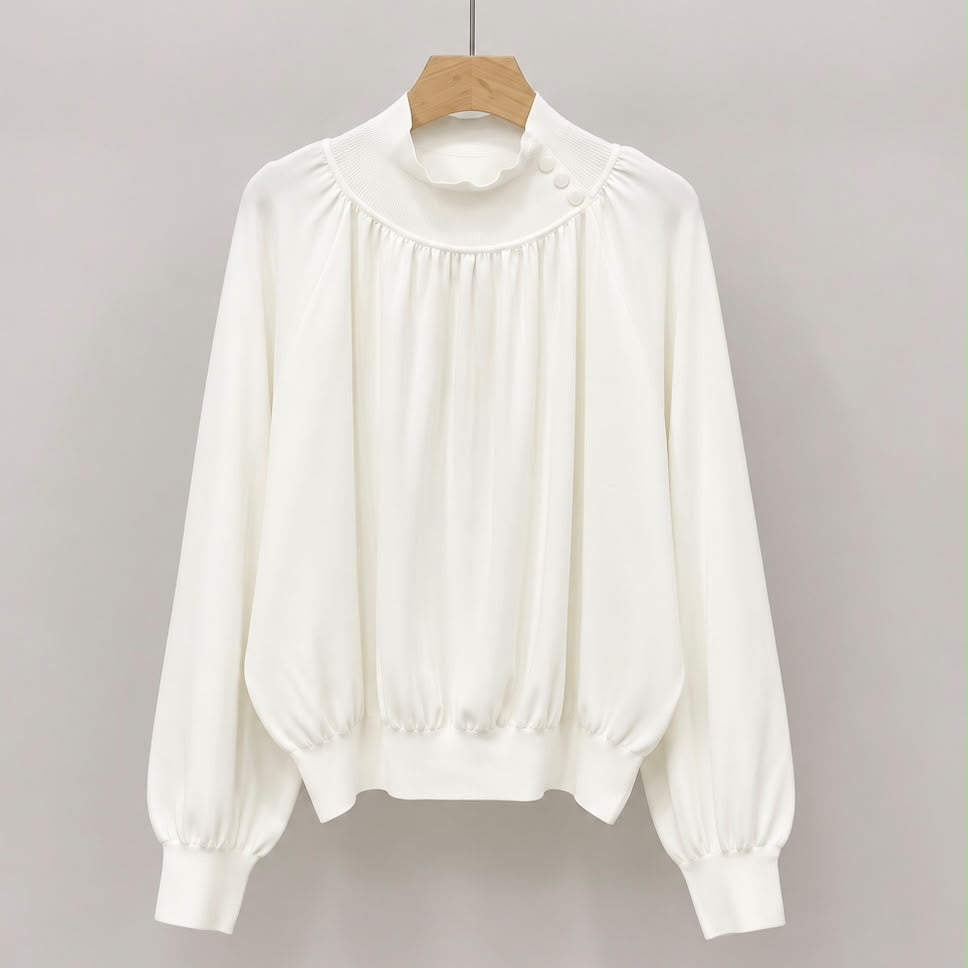 SOFIEKE TU PULL WIT MET BALLON MOUWEN