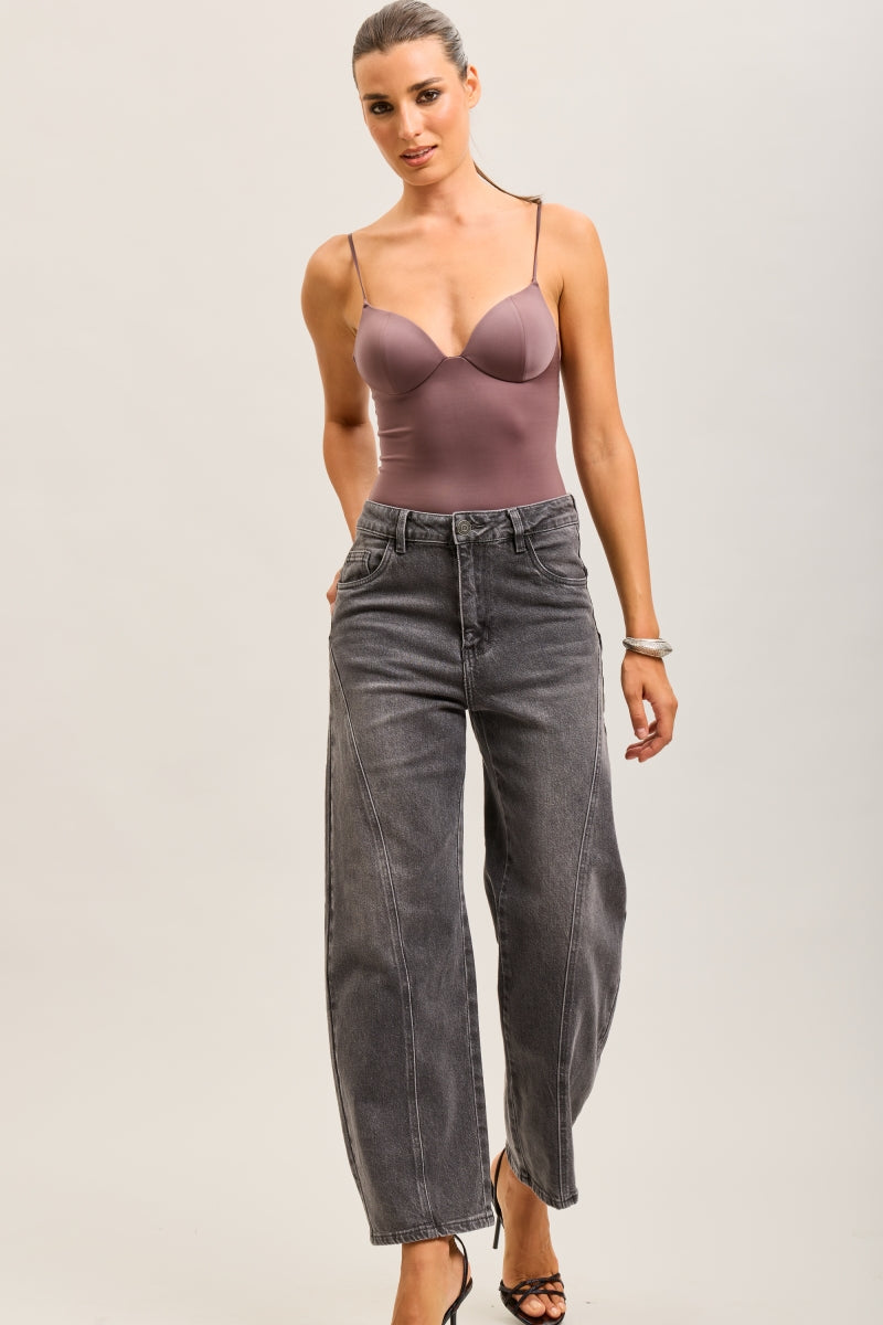 NEA BALLOON BROEK GRIJS