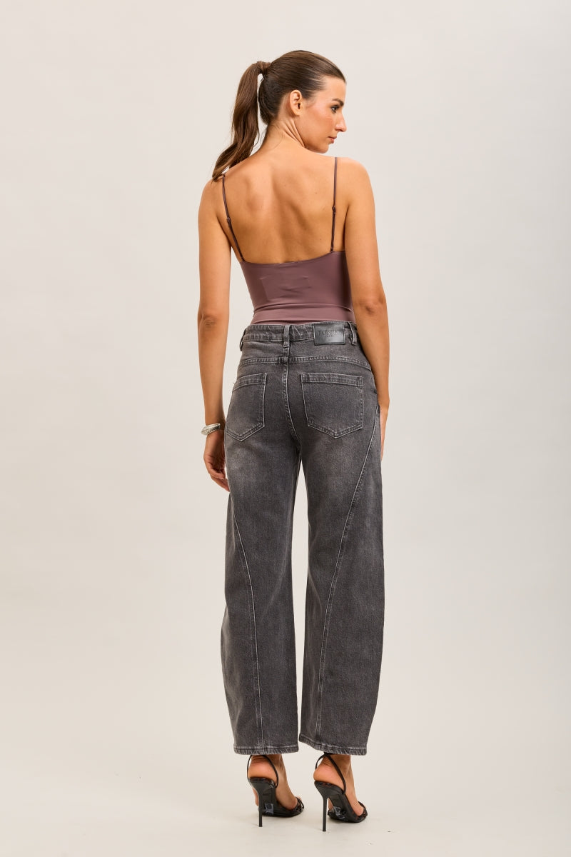 NEA BALLOON BROEK GRIJS