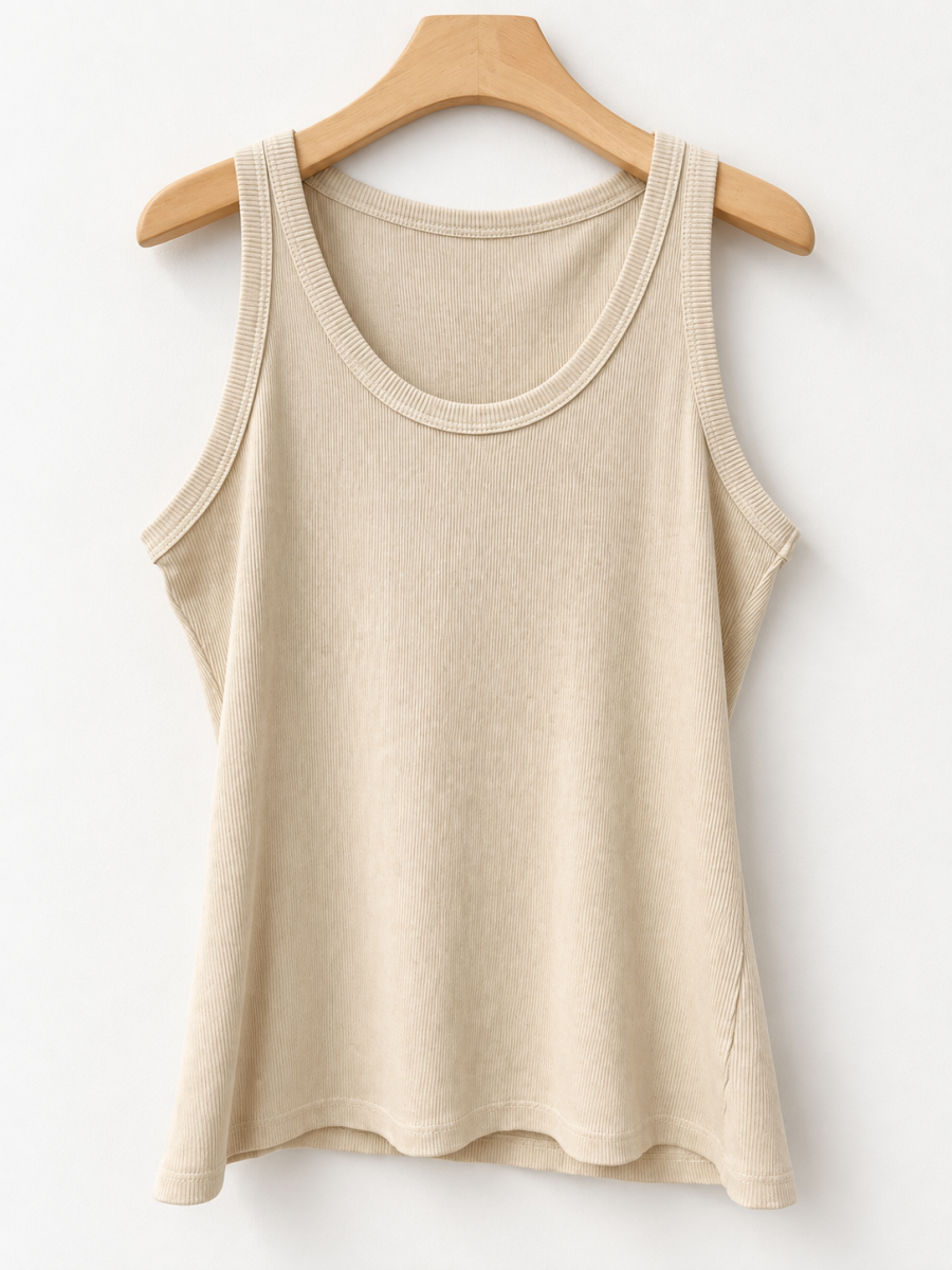 REBELLE TU TOP BEIGE