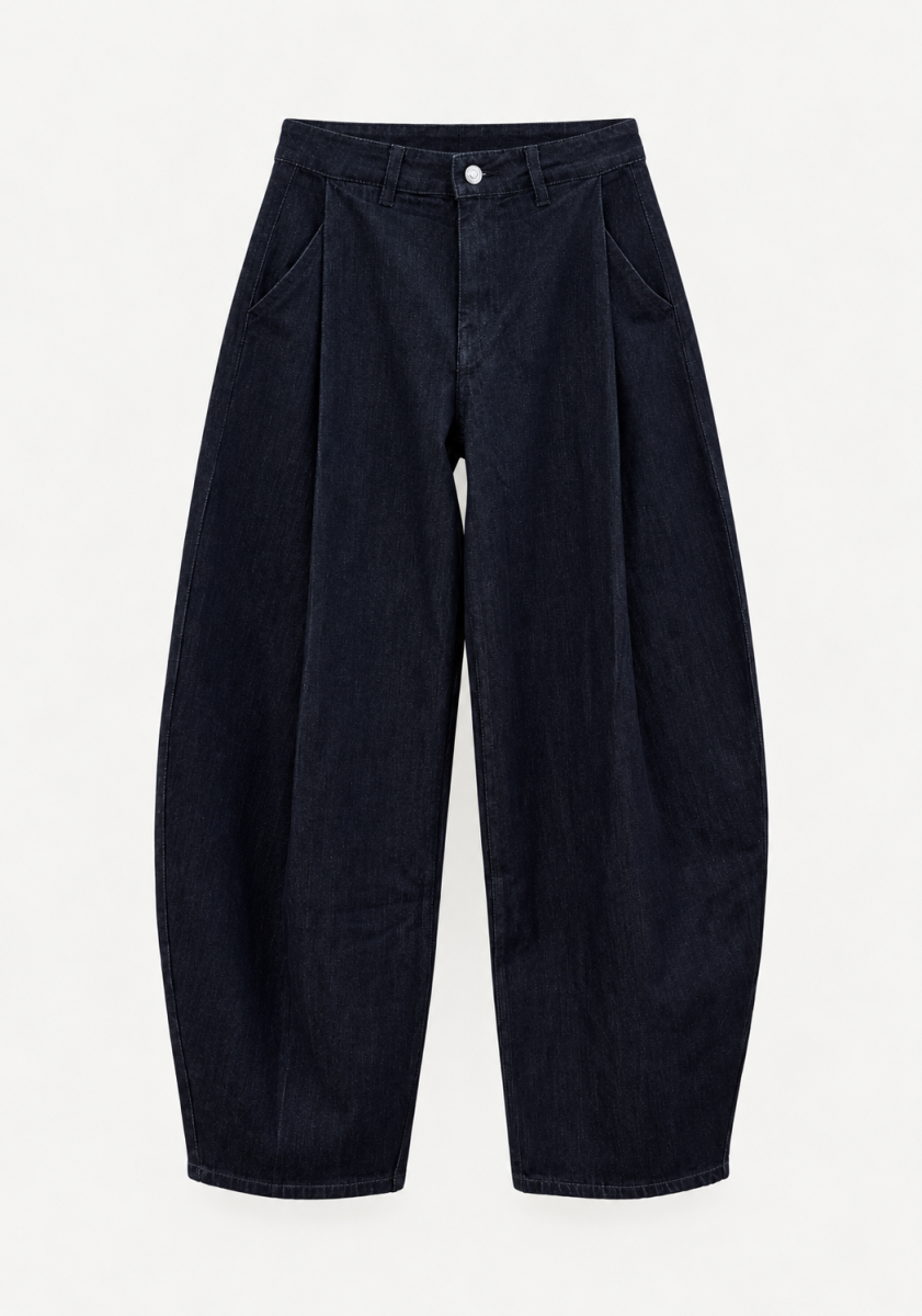BALLOON JEANS DARK BLEU LILY