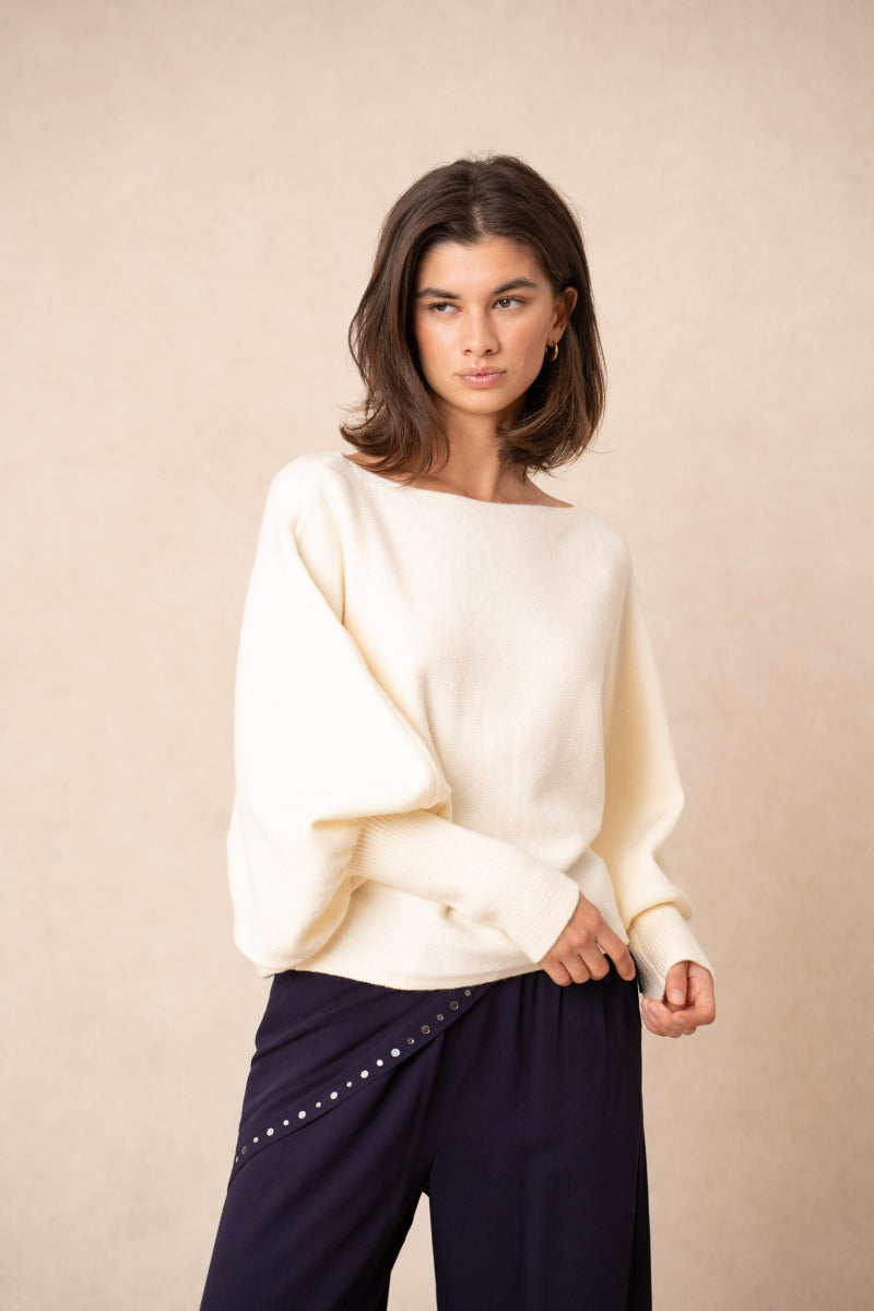 TU PULL BEIGE AMANDINE