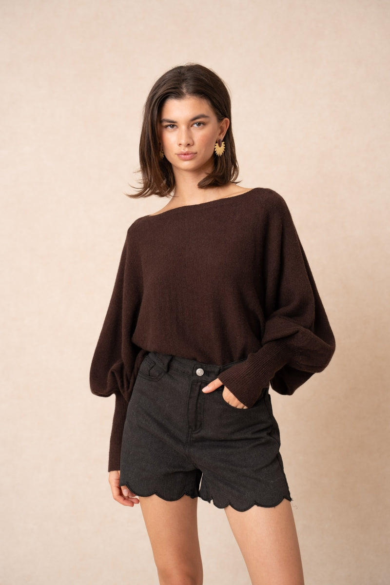 TU PULL AMANDINE CHOCO
