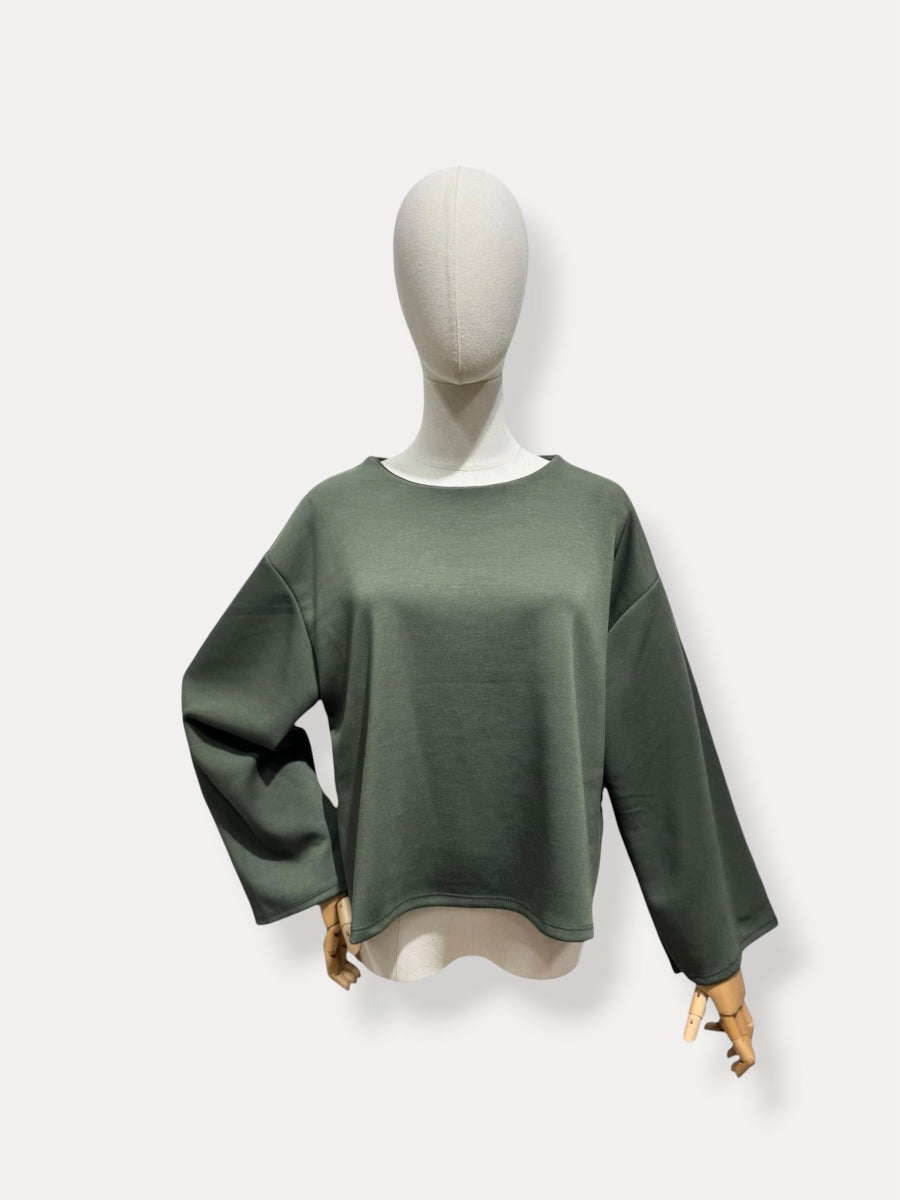 CARMEN TU LONG SLEEVE KHAKI