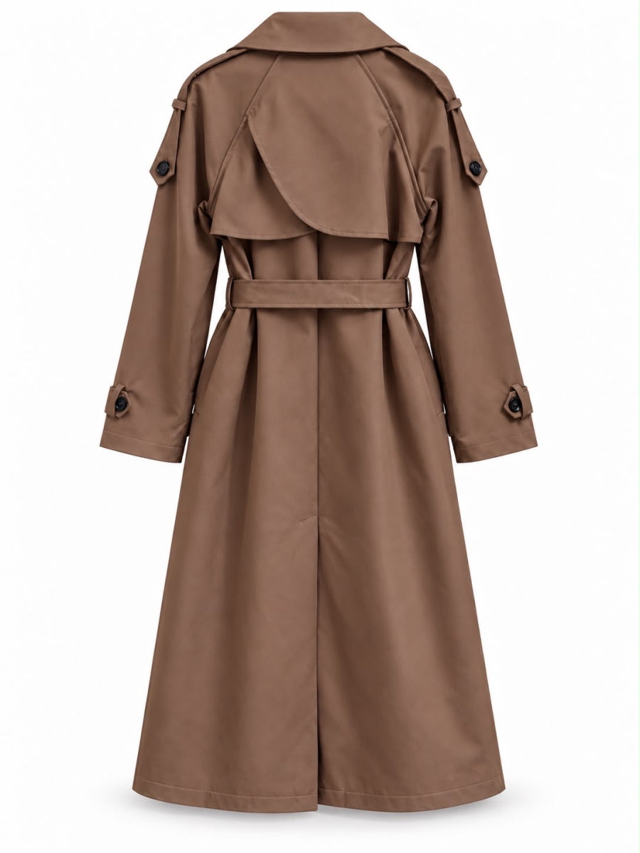 RILEY TRENCHCOAT COFFEE