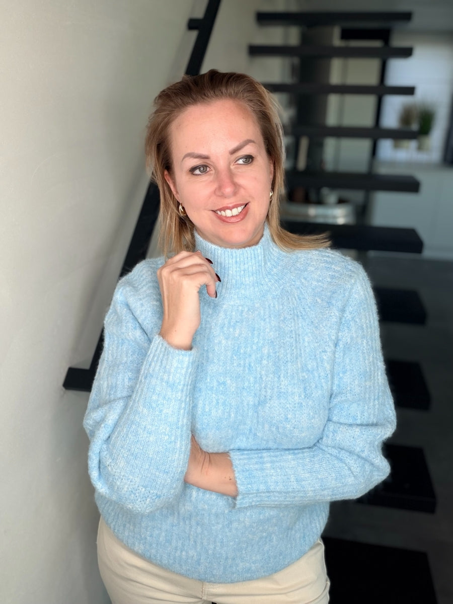 HEIDI TU PULL BLAUW