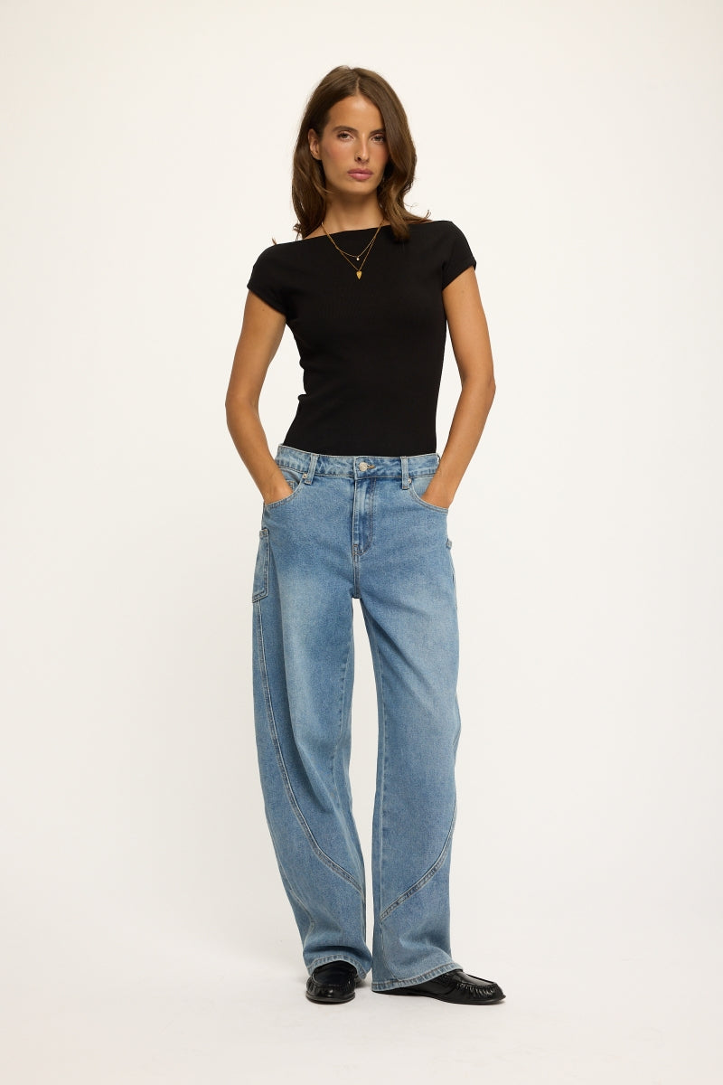 GRACE BROEK BDB-BLUE 61077